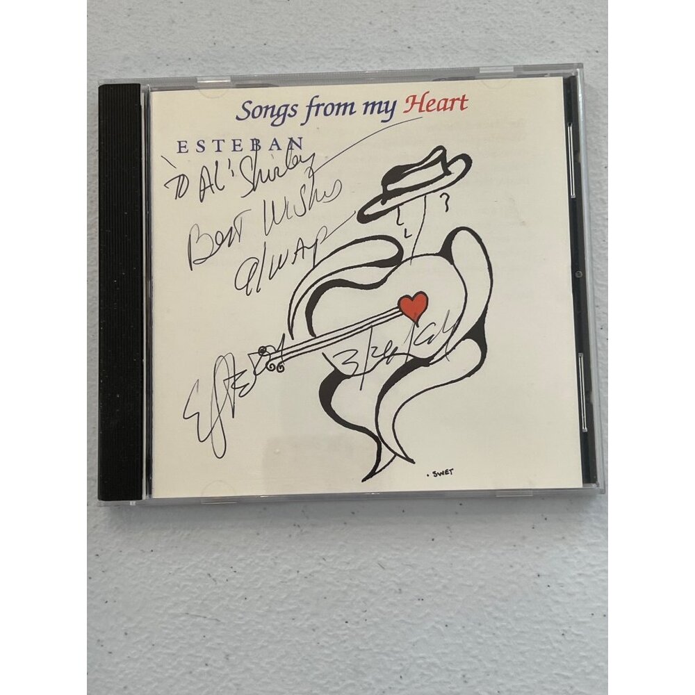 Songs From My Heart By Esteban CD Signed Edition Daystar Productions Vintage